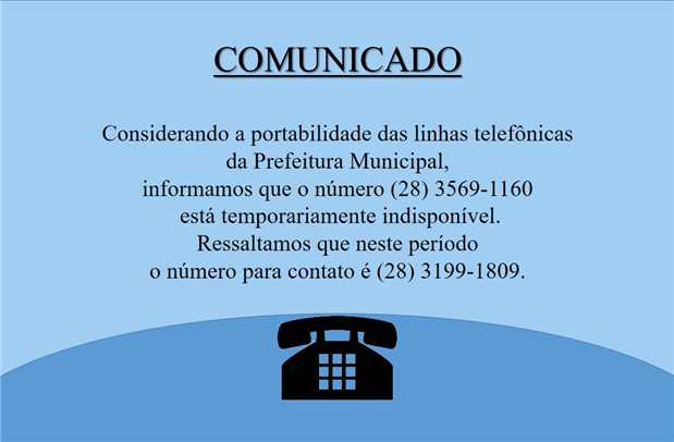 COMUNICADO